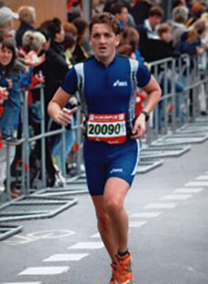 Mirko Seidel startete auch beim London-Marathon