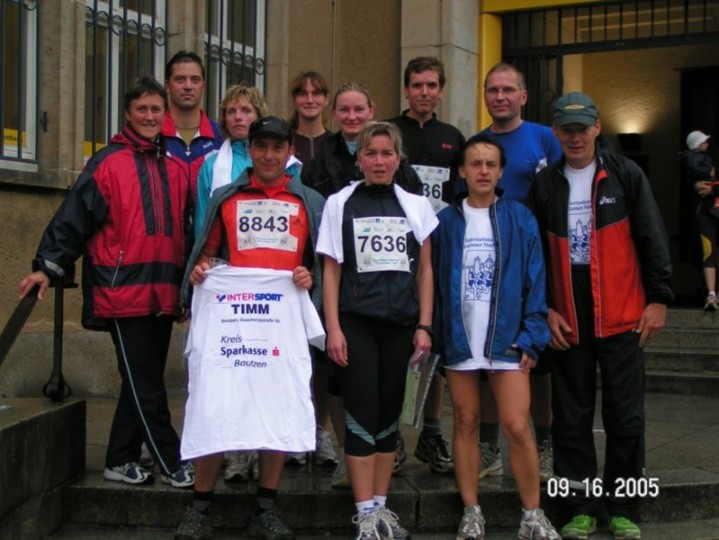 Mitglieder des BLV beim Bautzener Stadtlauf