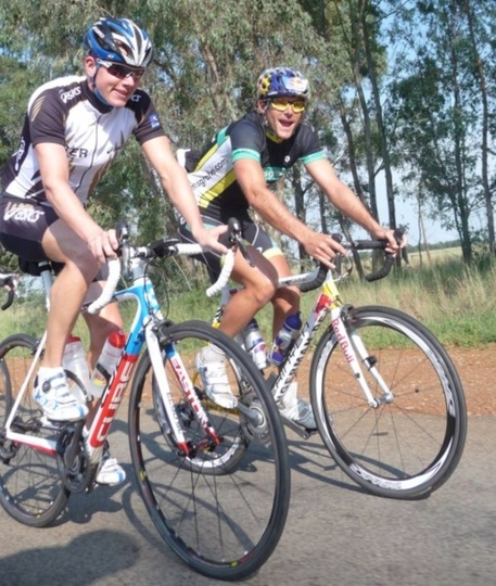 Maik Petzold schrubbt Kilometer in Südafrika