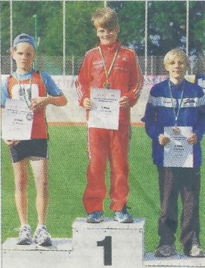 Leichtathletiknachwuchs überrascht mit 3 Mehrkampftiteln